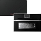 Kuppersbusch KI 8560.0 SR + CBD 6550.0 S3 Silver Chrome