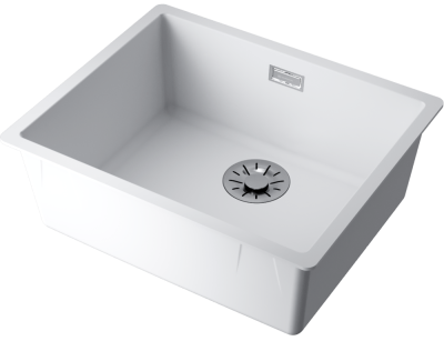 Детальное фото товара: Omoikiri Yamakawa 55-Integra-WH, мойка, керамика, белый