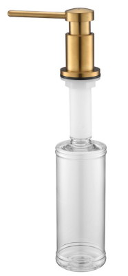 Детальное фото товара: Paulmark BREVIT, дозатор для моющего средства, брашированное золото