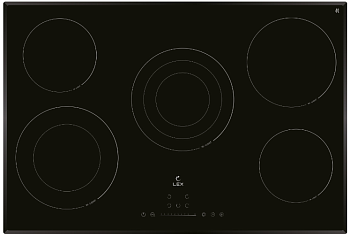 Фото товара: LEX EVH 772A BL стеклокерамическая поверхность