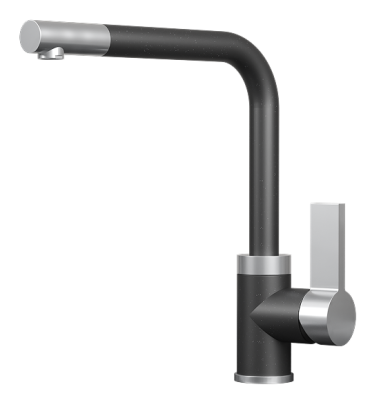 Детальное фото товара: GRANULA 5504 смеситель, гранит, шварц