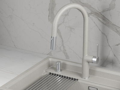 Детальное фото товара: GRANULA 9010 смеситель, гранит, базальт