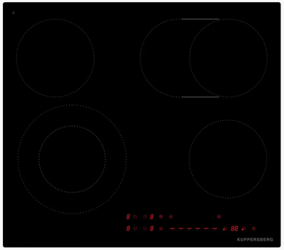 Детальное фото товара: Kuppersberg ECS 624 стеклокерамическая поверхность
