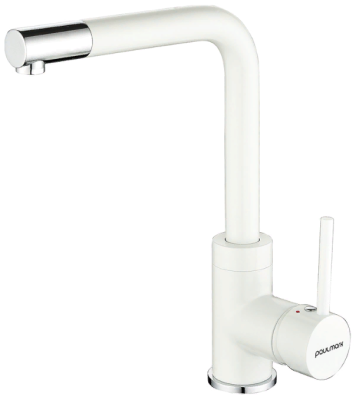 Детальное фото товара: Paulmark HONNER, смеситель, белый