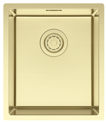 Детальное фото товара: Paulmark LASSAN 38 UNI, мойка, нержавеющая сталь, светлое золото