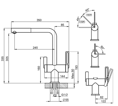 Схема встраивания