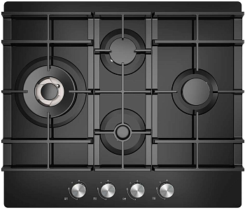 Фото товара: Midea MG697TGB газовая поверхность
