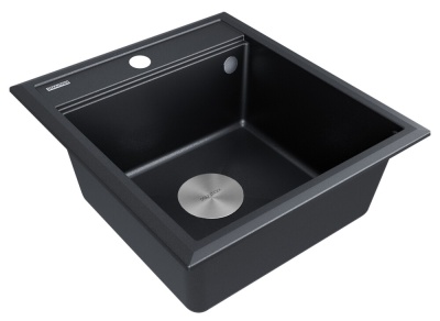 Детальное фото товара: Paulmark STEPIA 45, мойка, гранит, черный металлик