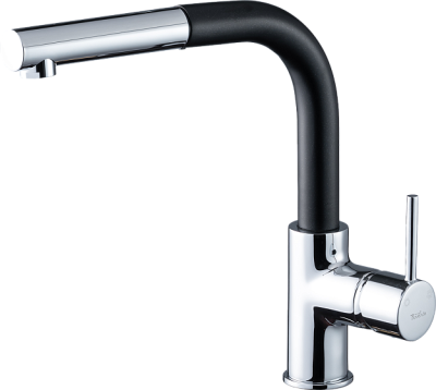 Детальное фото товара: Rivelato LEDRO 9022200 antracite/cromo, смеситель, гранит, антрацит/хром