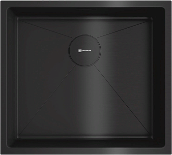 Фото товара: Omoikiri Taki 49-U/IF-GB, мойка, нержавеющая сталь/графит