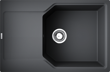 Фото товара: Omoikiri Yonaka 78-LB-BL, мойка, гранит, черный