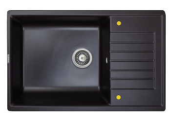 Фото товара: Ecoshtein RECHTECK 780.500, мойка, гранит, мокко
