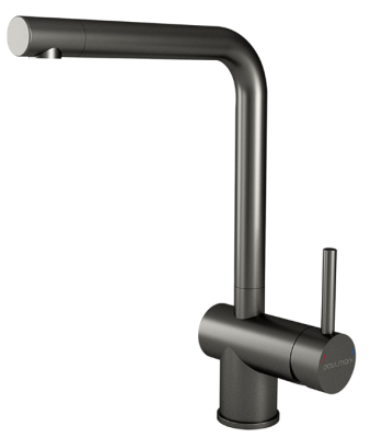 Детальное фото товара: Paulmark SPRING, смеситель, вороненая сталь