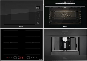 Фото товара: KORTING HIB 68700 B QUADRO + OKB 9951 CESN + KMI 825 TGN + KCM 9200 BG