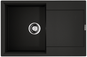 Фото товара: Omoikiri Daisen 78T-BL, мойка, гранит, черный