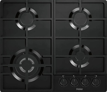 Фото товара: Haier HHQ-G64CTPB газовая поверхность