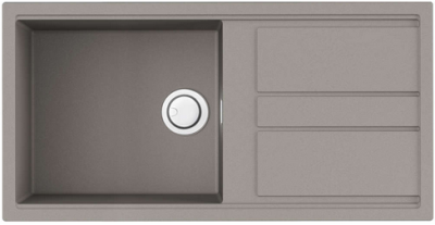 Детальное фото товара: Omoikiri Kitagawa 100-GR, мойка, керамика, leningrad grey