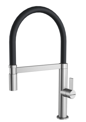 Детальное фото товара: KUCHENSTERN TURM-E, смеситель, нержавеющая сталь