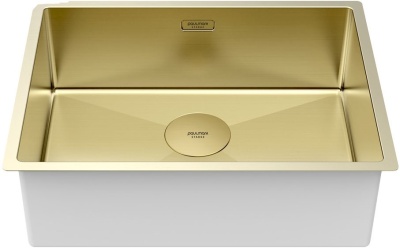 Детальное фото товара: Paulmark NEXT 58 UNI, мойка, нержавеющая сталь, светлое золото