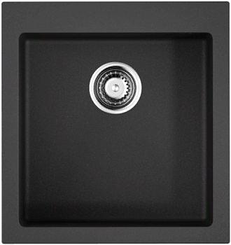 Фото товара: Omoikiri Bosen 47-BL, мойка, гранит, черный