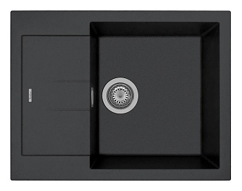 Фото товара: Rivelato LUMO LM-6550 nero opaco, мойка, гранит, черный