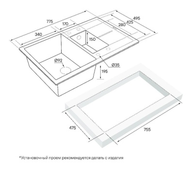 Схема встраивания