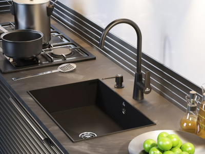 Детальное фото товара: Paulmark SAUBER, дозатор для моющего средства, антрацит