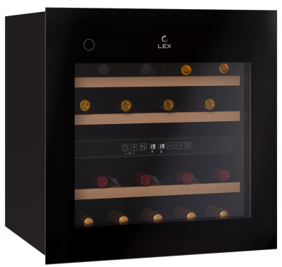 LEX LWD6036BL dual zone PP Детальное фото товара: LEX LWD6036BL dual zone PP