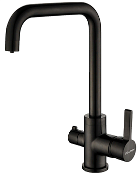 Фото товара: Paulmark LOGAS, смеситель, вороненая сталь