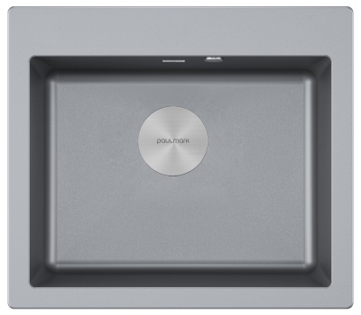 Paulmark KANTE 60, мойка, гранит, серый металлик Paulmark KANTE 60, мойка, гранит, серый металлик