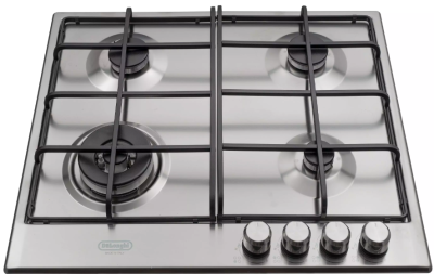 DeLonghi SLF 460 LX RUS Детальное фото товара: DeLonghi SLF 460 LX RUS газовая поверхность