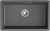 GRANULA 7303iU мойка, гранит, шварц Детальное фото товара: GRANULA 7303iU мойка, гранит, шварц