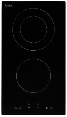 Детальное фото товара: Evelux HEV 321 B стеклокерамическая поверхность