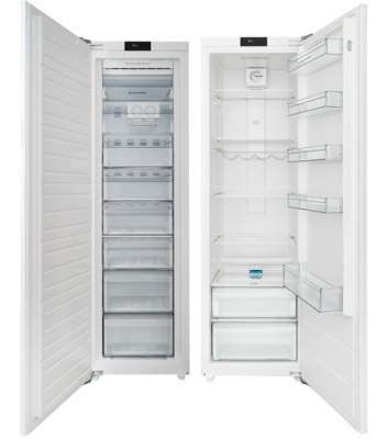 Schaub Lorenz холодильник SL SE311WE + морозильник SL FE226WE