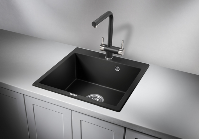 GRANULA 5102 мойка, гранит, турмалин Детальное фото товара: GRANULA 5102 мойка, гранит, турмалин