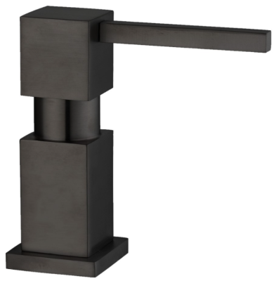 Детальное фото товара: Seaman SSA-013 Dark Gun (PVD, satin) дозатор для жидкого мыла, оружейная сталь темная