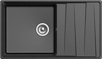 Фото товара: GranFest LEVEL GF-LV-860L, мойка, мрамор, черный