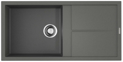 Детальное фото товара: Omoikiri Sumi 100-PL, мойка, гранит, платина