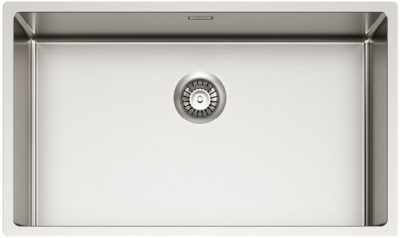 ALVEUS NOX 60 BRS, мойка, нержавеющая сталь брашированная (в комплекте с интегрированным сифоном)