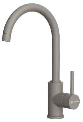 Детальное фото товара: Omoikiri Shinagawa-P-GR, смеситель, гранит, leningrad grey