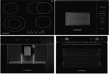 Фото товара: KUPPERSBERG ECS 627 + HT 612 BLACK + HMW 650 BL + KCM 182 BLACK