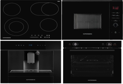 KUPPERSBERG ECS 627 + HT 612 BLACK + HMW 650 BL + KCM 182 BLACK