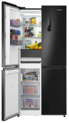 Детальное фото товара: MEFERI MFR83BLACK IX TOTAL NO FROST CROSS DOOR COMFORT