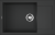Omoikiri Sakaime 78-LB-BL, мойка, гранит, черный Детальное фото товара: Omoikiri Sakaime 78-LB-BL, мойка, гранит, черный