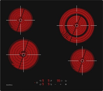 Фото товара: Дарина PL E 326 B стеклокерамическая поверхность