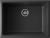 Детальное фото товара: Omoikiri Okinoshima 61-U/I-BL, мойка, керамика, черный