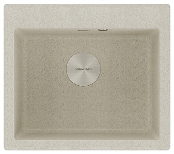 Фото товара: Paulmark KANTE 60, мойка, гранит, бежевый