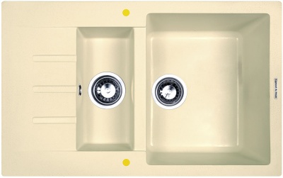 Детальное фото товара: Zigmund & Shtain RECHTECK 775.2, мойка, молодое шампанское  