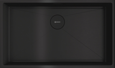 Детальное фото товара: Omoikiri Taki 74-U/IF-GB, мойка, нержавеющая сталь/графит