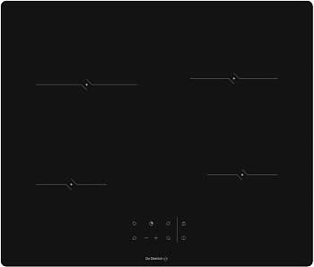Фото товара: De Dietrich DPV4601B стеклокерамическая поверхность